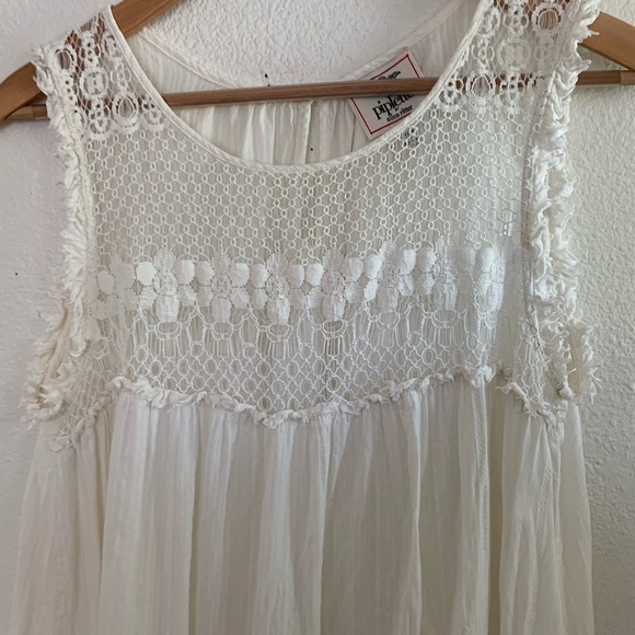 Piplette by Alice Ritter UO Adria Tunic Top L - Picture 4 of 8